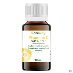 Careway Vitamine D 2400iu/ml Gouttes 10ml