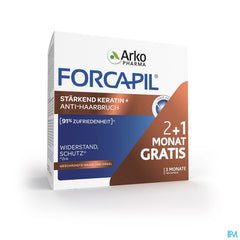 Forcapil Keratine+ Lot Caps 180