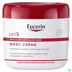 pH5 Crème Corporelle Peau Sèche et Sensible Pot 450ml