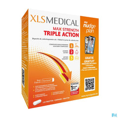 XLS MEDICAL® Max Strength vous aide à perdre du poids - 120 Comp.