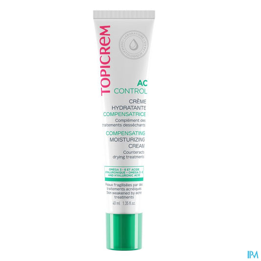 Topicrem Ac Creme Hydra Compensatrice Tube 40ml