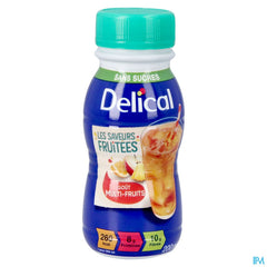 Delical Saveurs Multi-fruits S/sucre 4x200ml