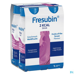 Fresubin 2 Kcal Drink Fruit Foret Fl 4x200ml