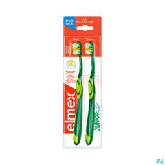 elmex Brosse à Dents Enfant 6-12 ans Souple 2 pièces