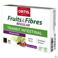 Ortis Fruits & Fibres Regular Cubes 24