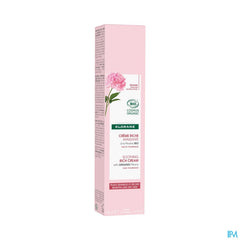 Klorane — Crème Riche Apaisante à la Pivoine BIO — Peaux sensibles et sèches