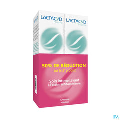 50 % de REDUCTION sur le 2e produit - Lactacyd® Pharma Aux Propriétés Antibactériennes – Soin Lavant Intime – 250 ml