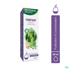 Phytosun® Mélange D’Huiles Essentielles – Purifiant – 30 ml – Purifier & Concentration