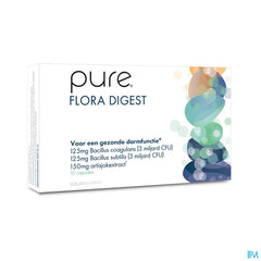 Pure Flora Digest Caps 10 Remplace 4429-908