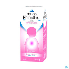 Muco Rhinathiol 200ml enfants sans sucre - Toux grasse