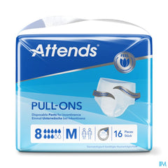 Attends Pull-ons 8 M 1x16