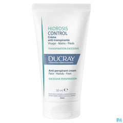 Ducray HIDROSIS CONTROL Crème visage, mains et pieds Anti-transpirante - Multizones