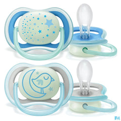 Philips Avent Sucette +6m Air Night Boy