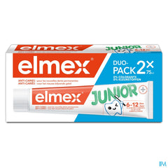 Elmex A/caries Junior Dentifrice 6-12a Tube 2x75ml