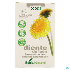Soria 14-s Taraxacum Xxi Caps 30
