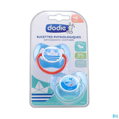 Dodie Sucette Physio Silic. 2 +6m Messages Coeurs