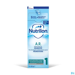 Nutrilon AR 1 | En cas de régurgitations | Lait Bébé 0-6 mois | Lait en Poudre pour Biberon | Sachets 5x23g