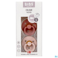Bibs 1 Tetine Duo Woodchuck Blush