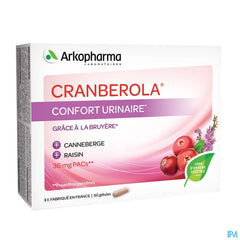 Arkopharma Cranberola Confort urinaire 60 gélules