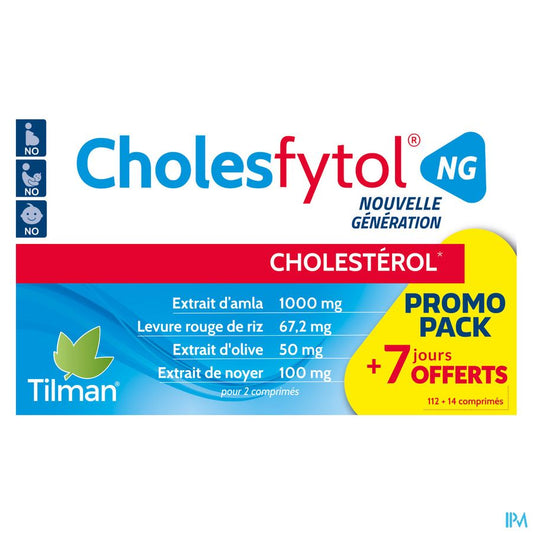 Cholesfytol Ng Comp 112 + 14 Comp Promo Pack