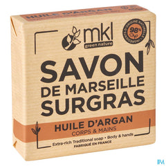 Mkl Savon Marseille Surgras Huile Argan 100g