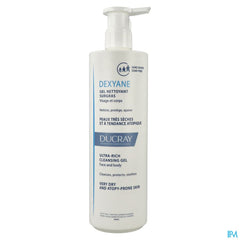 Ducray DEXYANE Gel Nettoyant Surgras Visage et Corps - Peaux très sèches et à tendance atopique