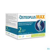 Osteoplus MAX 2 Mois 180 Comprimés avec de la vitamine C pour le maintien d'un cartilage sain. Cure d'avantage