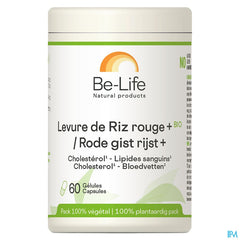 Levure Riz Rouge Bio Be Life Caps 60
