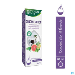 Phytosun® Mélange D’Huiles Essentielles – Concentration – 30 ml – Plus D’Énergie