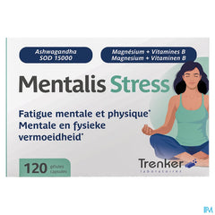 Mentalis Stress Caps 120
