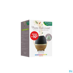 Phytosun® Diffuseur Mauna Black & Mint – 2 Couvercles – Huiles Essentielles -10 €