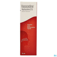 Vasocedine Naphazoline 15 ml spray microdoseur spray pour le nez
