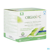 Organyc Tampon Compact Super Coton Bio 16