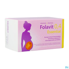 Folavit 0,4mg Essential Comp 90 + Caps 90 Nf