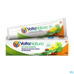 VoltaNatura Gel, à base de plantes BIO (Aloe Vera & Arnica), apaise les tensions musculaires, 100ml