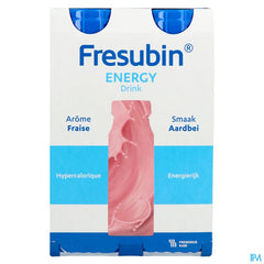 Fresubin Energy Drink Fraise Fl 4x200ml