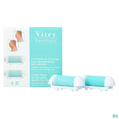 2 TETES DE REMPLACEMENT / RAPE PIEDS (ASIE)