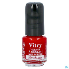 VERNIS A ONGLES MINI BORDEAUX 4ML