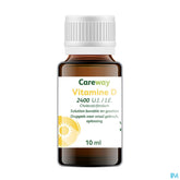 Careway Vitamine D 2400iu/ml Gouttes 10ml