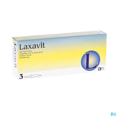 Laxavit Laxatifs solution rectale docusate, sodium glycérol Kela Pharma