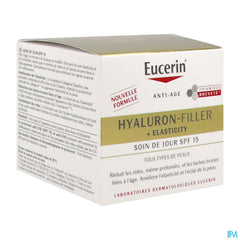 Hyaluron-Filler + Elasticity Soin de Jour SPF 15 Anti-Rides & Anti-Âge Pot 50ml