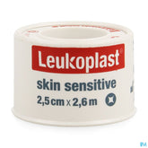 Leukoplast Skin Sensitive Fourreau 2,5cmx2,6m