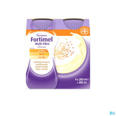 Fortimel Multifibre 1.5kcal Goût Vanille Bouteilles 4x200ml