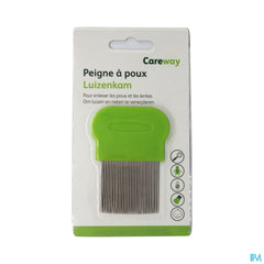 Careway Peigne Poux Metal
