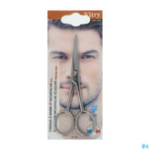 CISEAUX MOUSTACHES INOX BRILLANTS