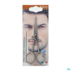 CISEAUX MOUSTACHES INOX BRILLANTS