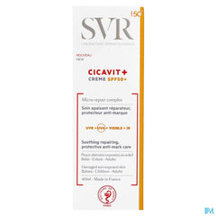 Svr Cicavit Creme Spf50 Tube 40ml