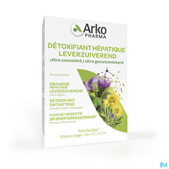 Arkofluide Detoxifiant Hepatique Amp 20x10ml