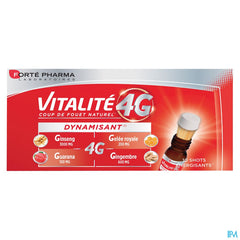Vitalite 4g Dynamisant Shots Energisants 10