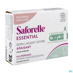 Saforelle Essent.soin Lav.int.apais. Pdr Rech.4x6g